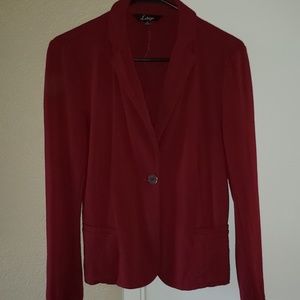 Burgundy Blazer